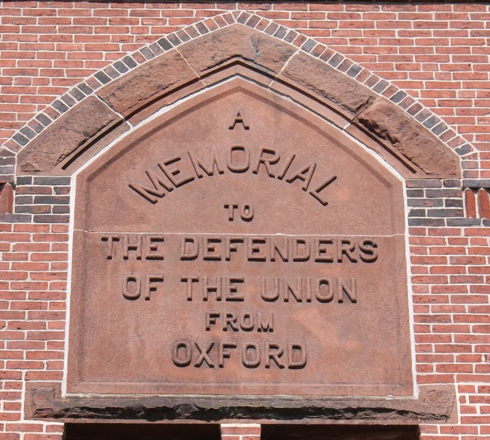 Oxford Massachusetts Civil War Memorial Hall & Veterans Honor Roll