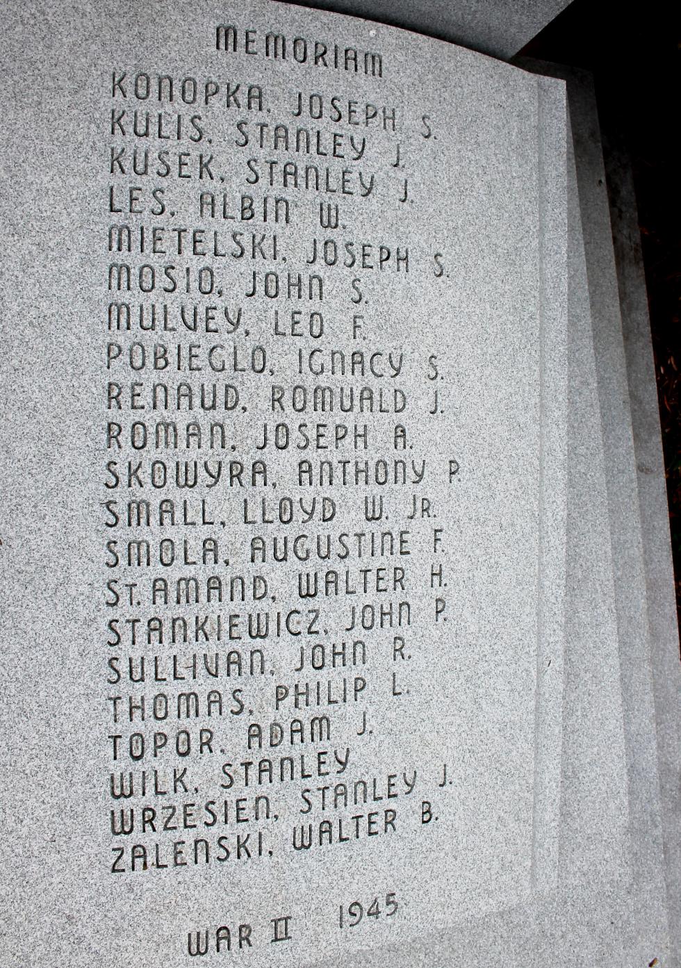 Palmer Massachusetts Veterans Memorial