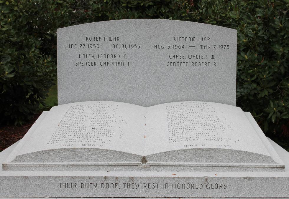 Palmer Massachusetts Veterans Memorial