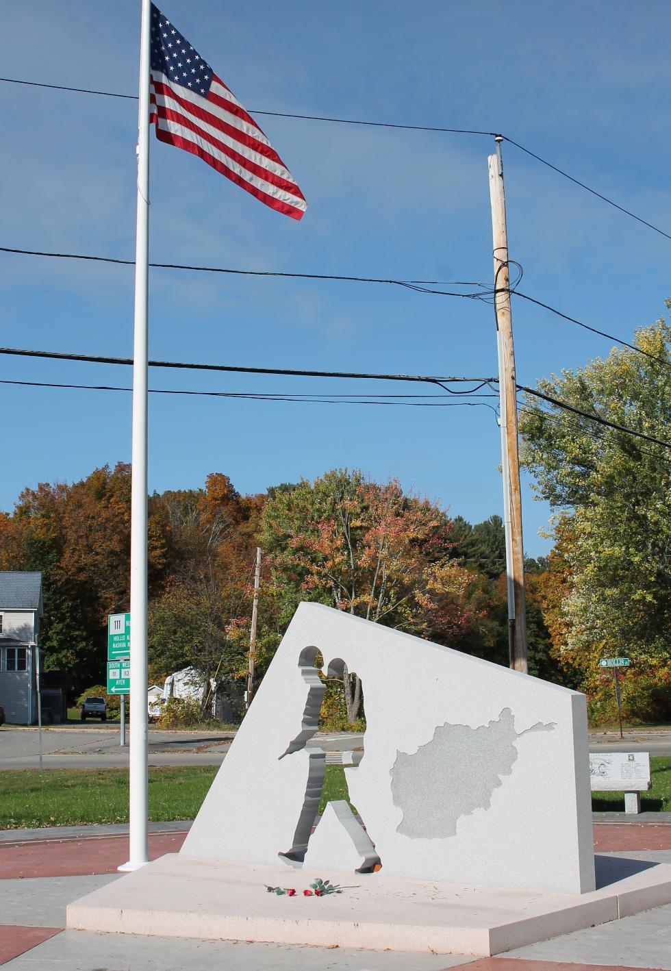 Pepperell Massachusetts Post 9-11 Veterans Memorial