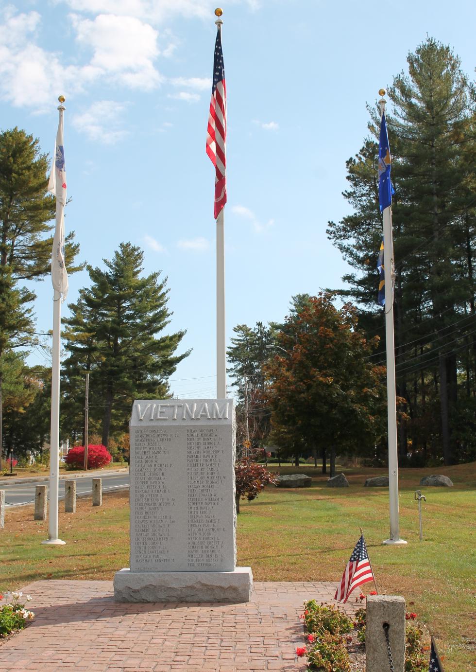Pepperall Massachusetts Vietnam War Veterans Memorial
