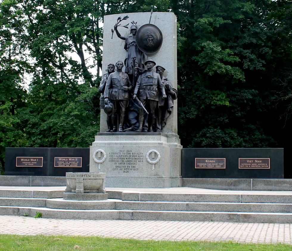 Pittsfield Massachusetts All Wars Veterans Memorial