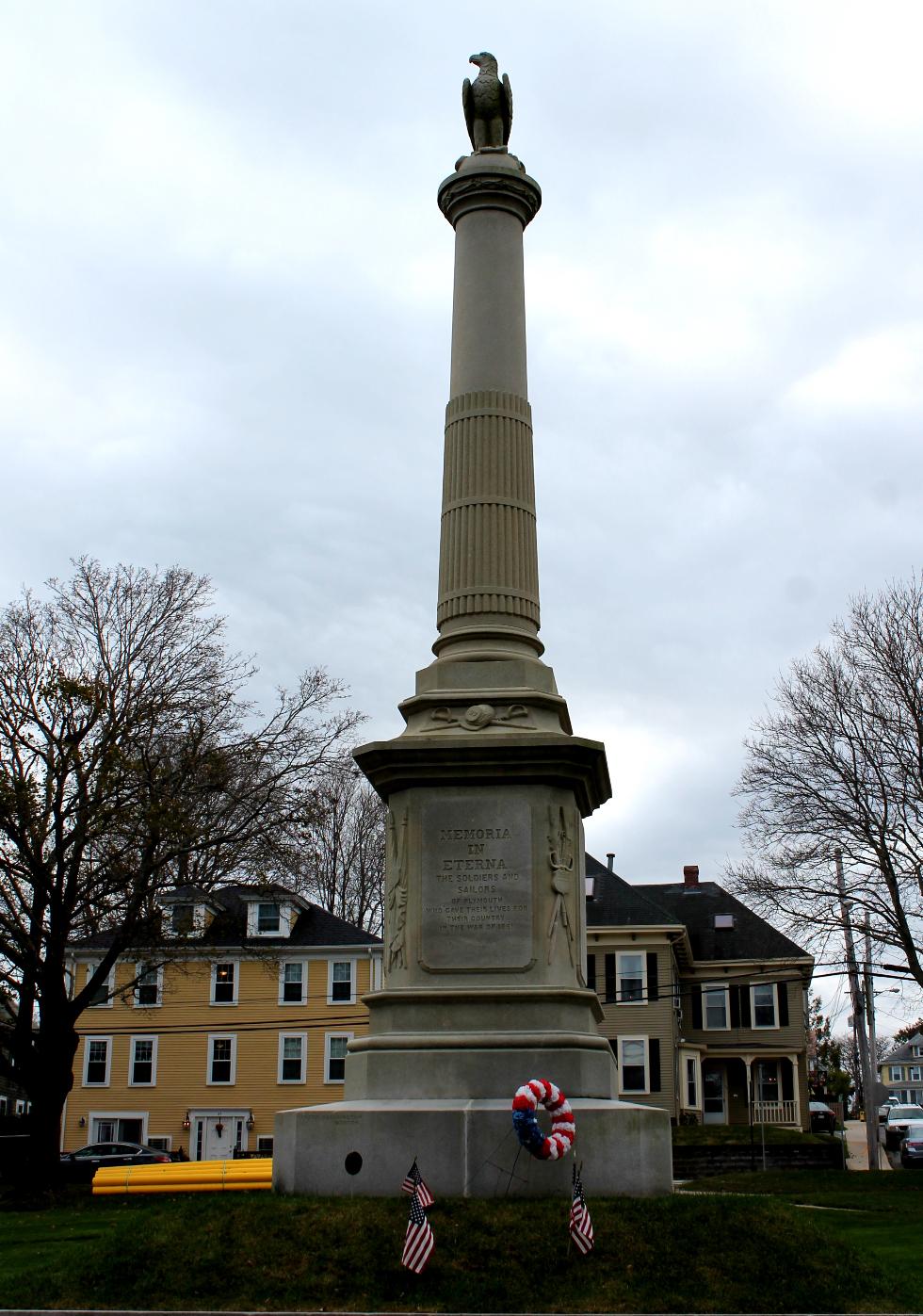 Plymouth Massachusetts Civil War Veterans Memorial