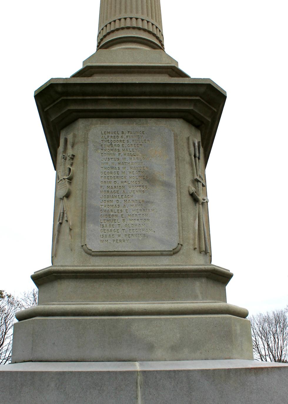 Plymouth Massachusetts Civil War Veterans Memorial