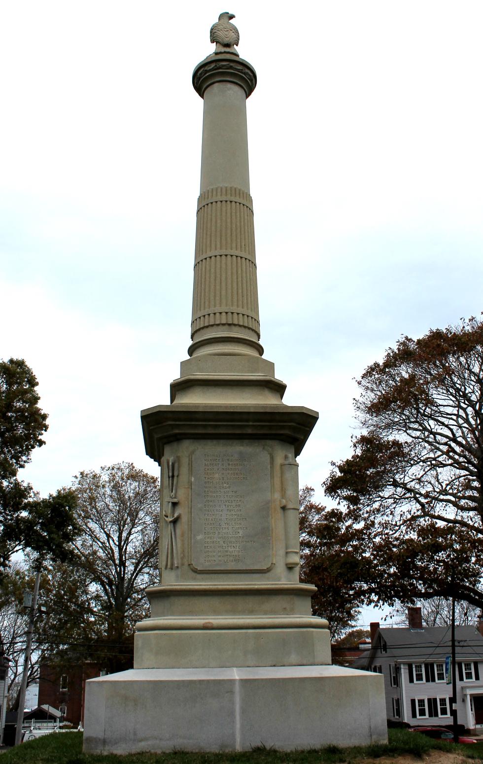 Plymouth Massachusetts Civil War Veterans Memorial