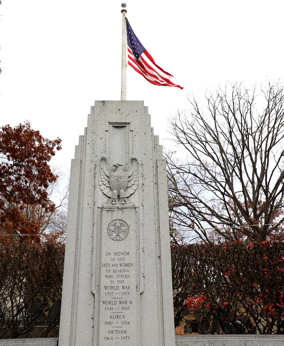 Reading Massachusetts Veterans Memorial