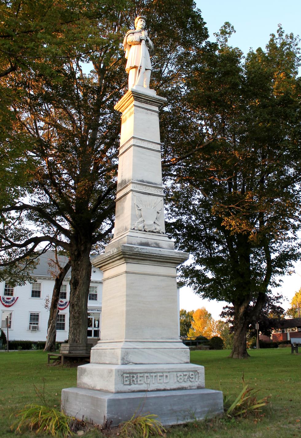 Rutland Massachusetts Civil War Veterans Memorial