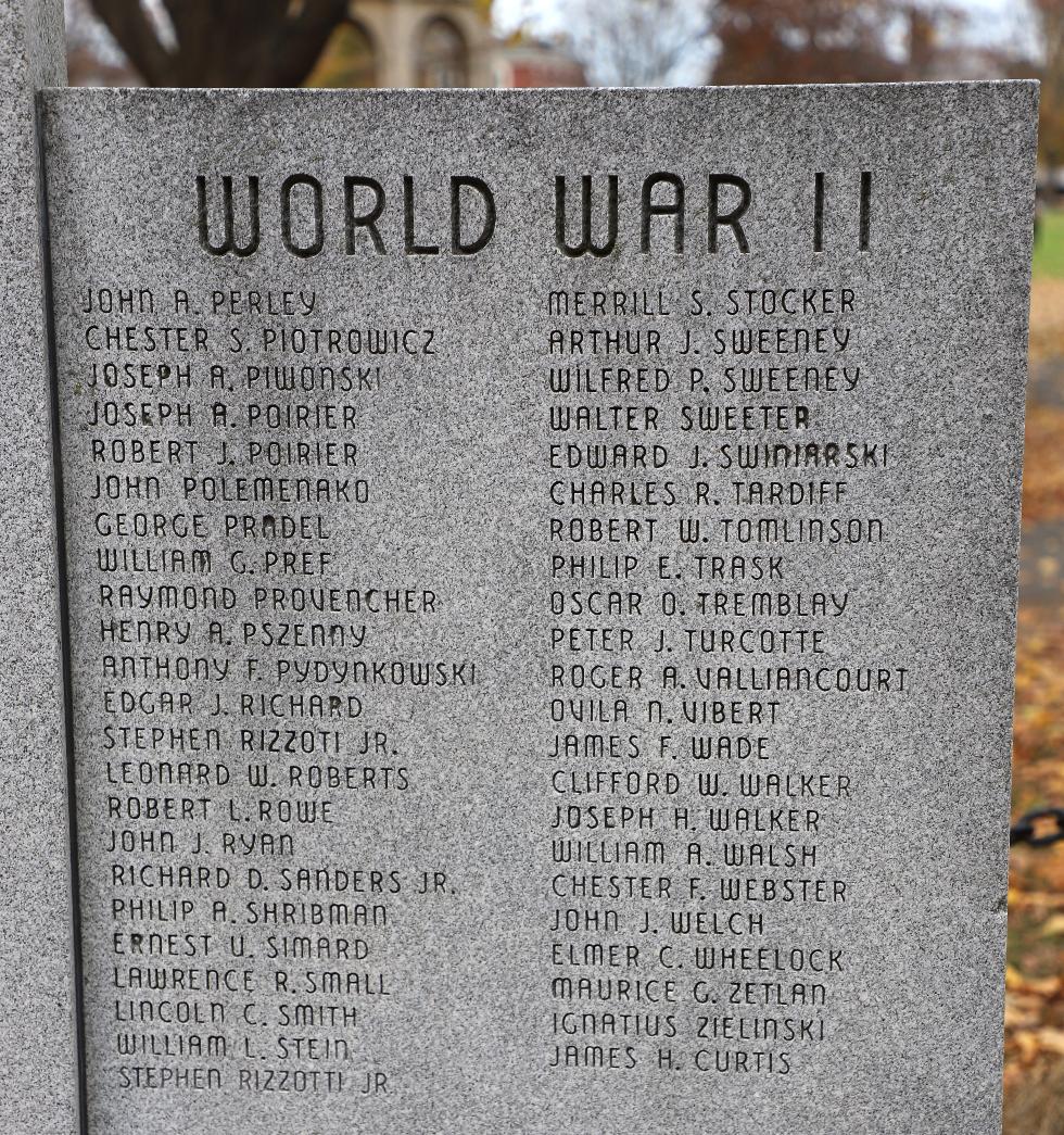 Salem Massachusetts Veterans Memorial;