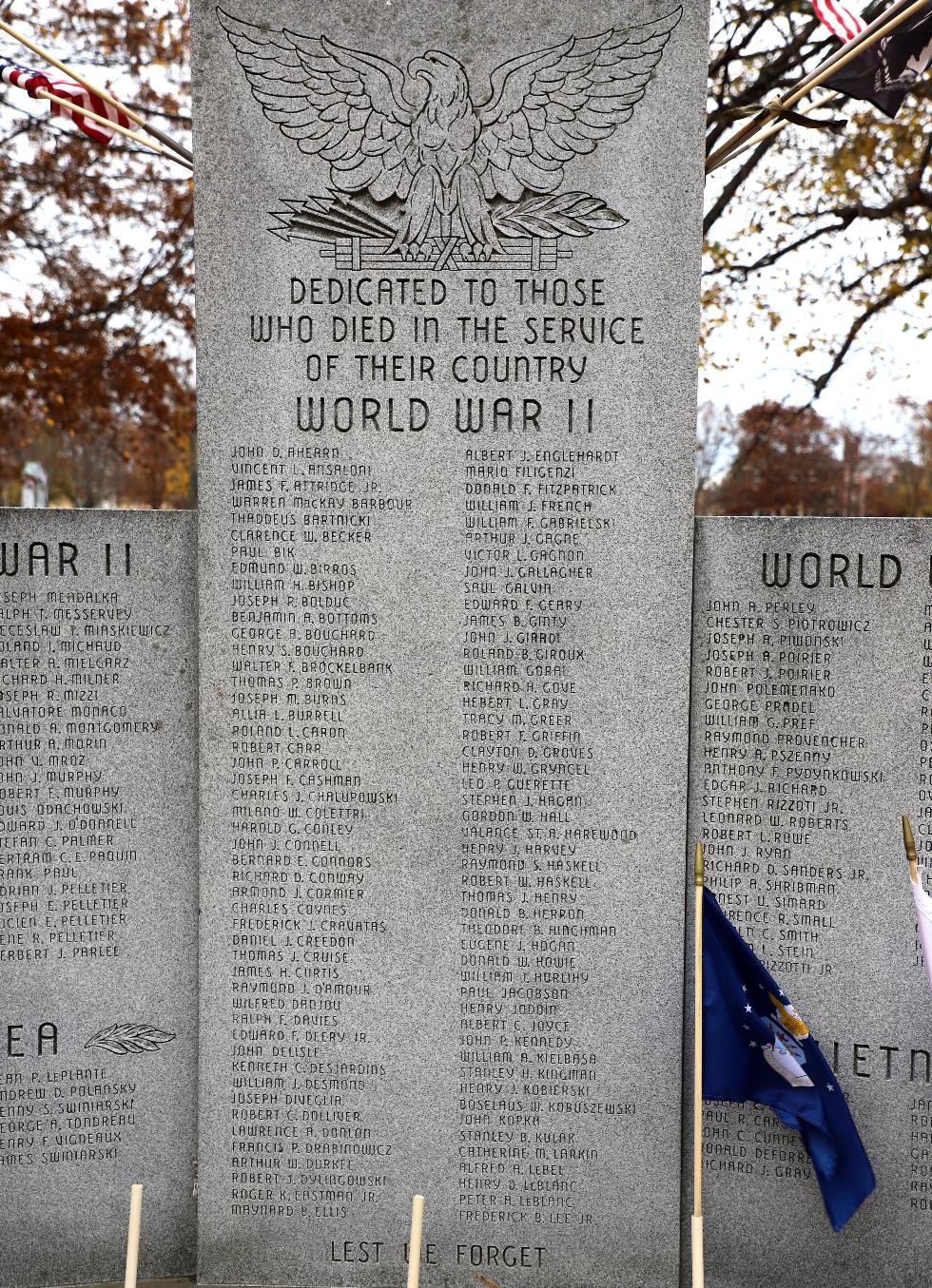 Salem Massachusetts Veterans Memorial;