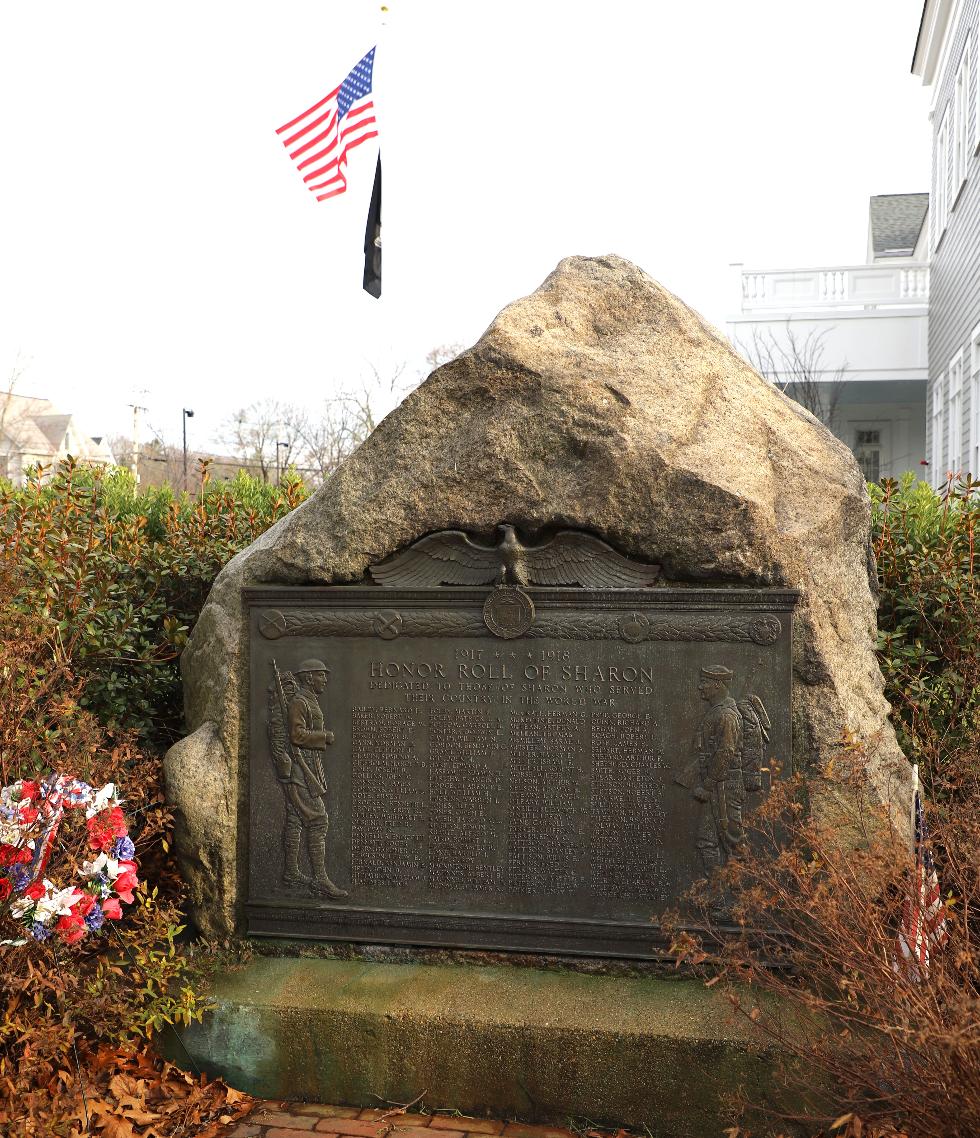 Sharon Massachusetts World War I Veterans Memorial