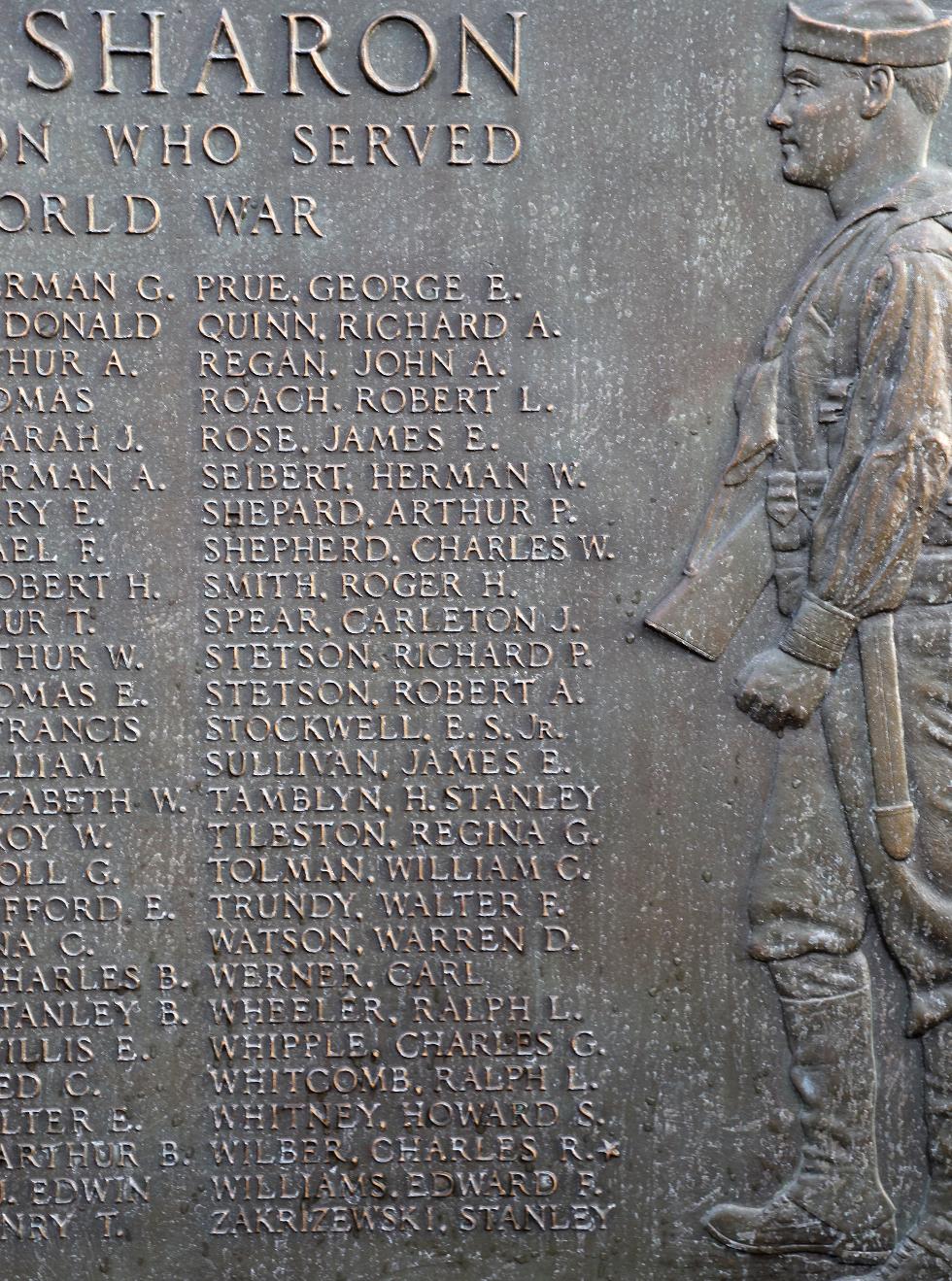 Sharon Massachusetts World War I Veterans Memorial