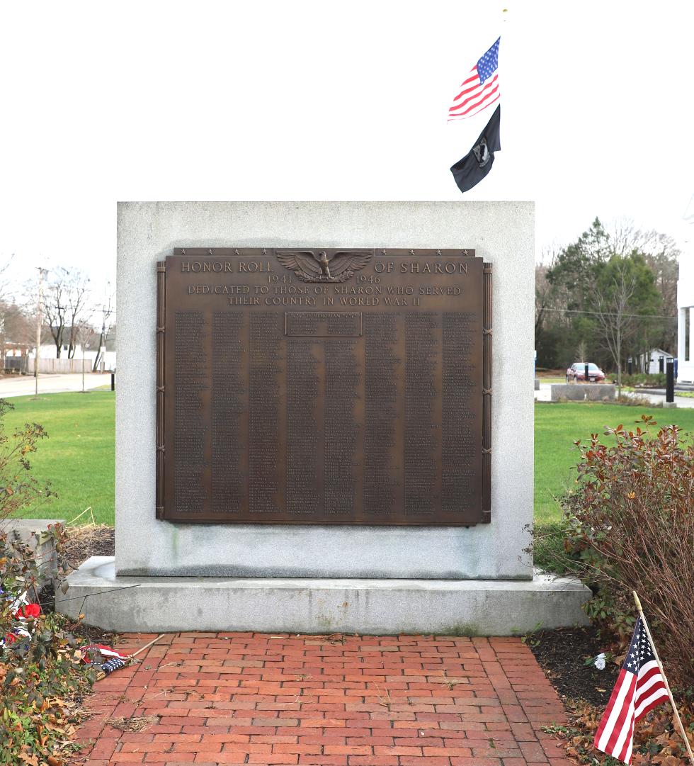 Sharon Massachusetts World War II Veterans Memorial