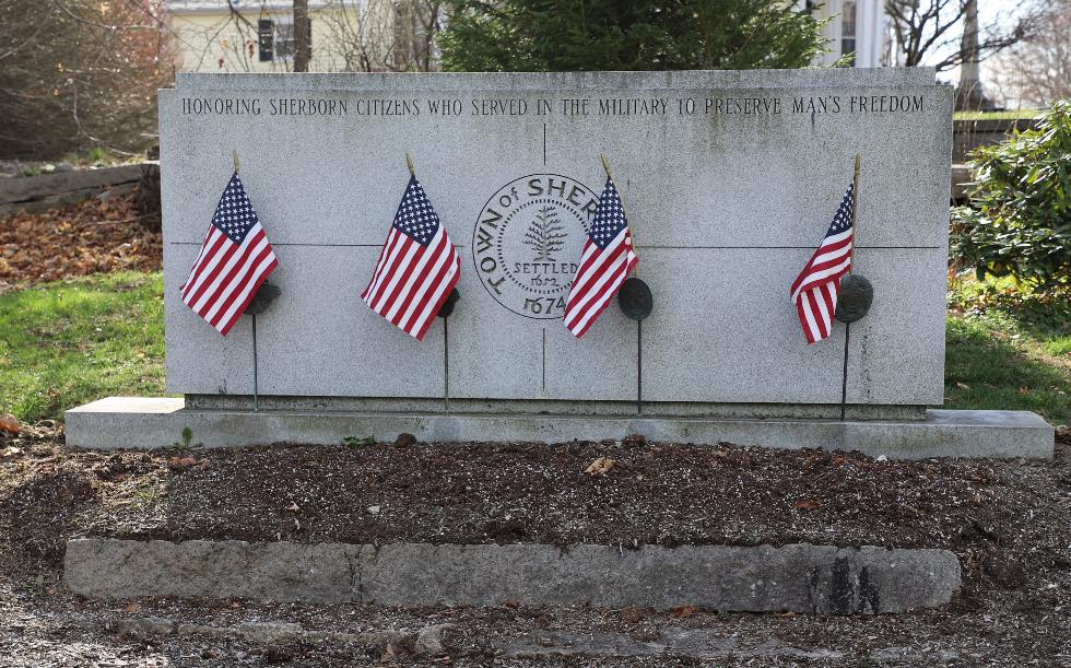 Sherborn Massachusetts Veterans Memorial