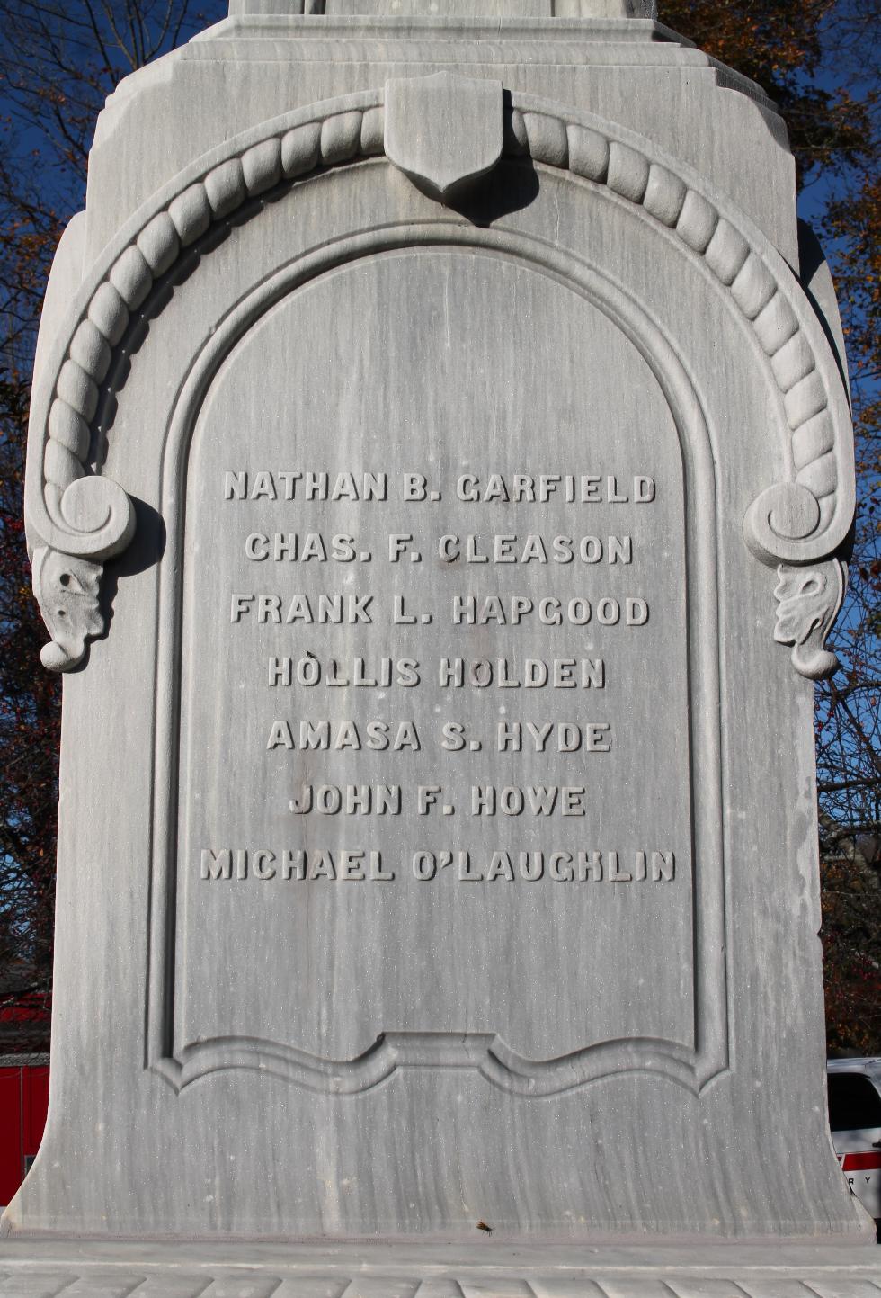 Shrewsbury Massachusetts Civil War Veterans Memorial