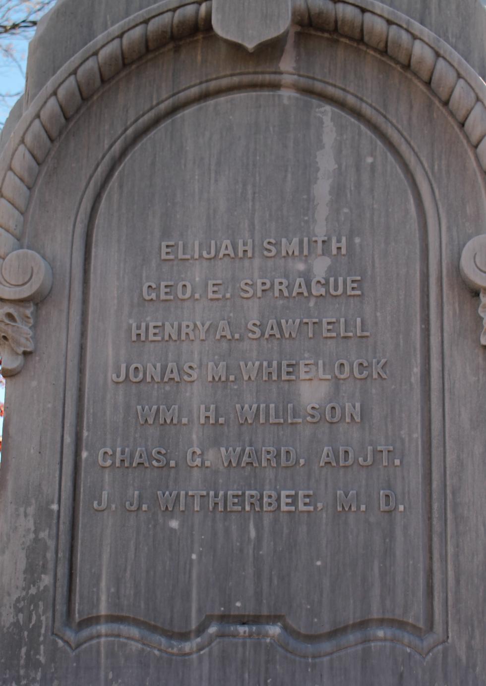 Shrewsbury Massachusetts Civil War Veterans Memorial