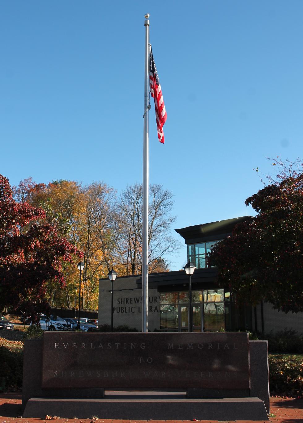 Shrewsbury Massachusetts Everlasting Veterans Memorial