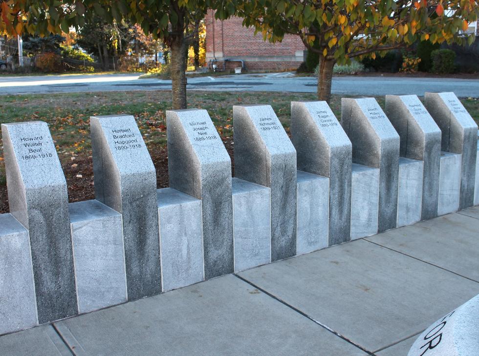 Shrewsbury Massachusetts World War I Veterans Memorial