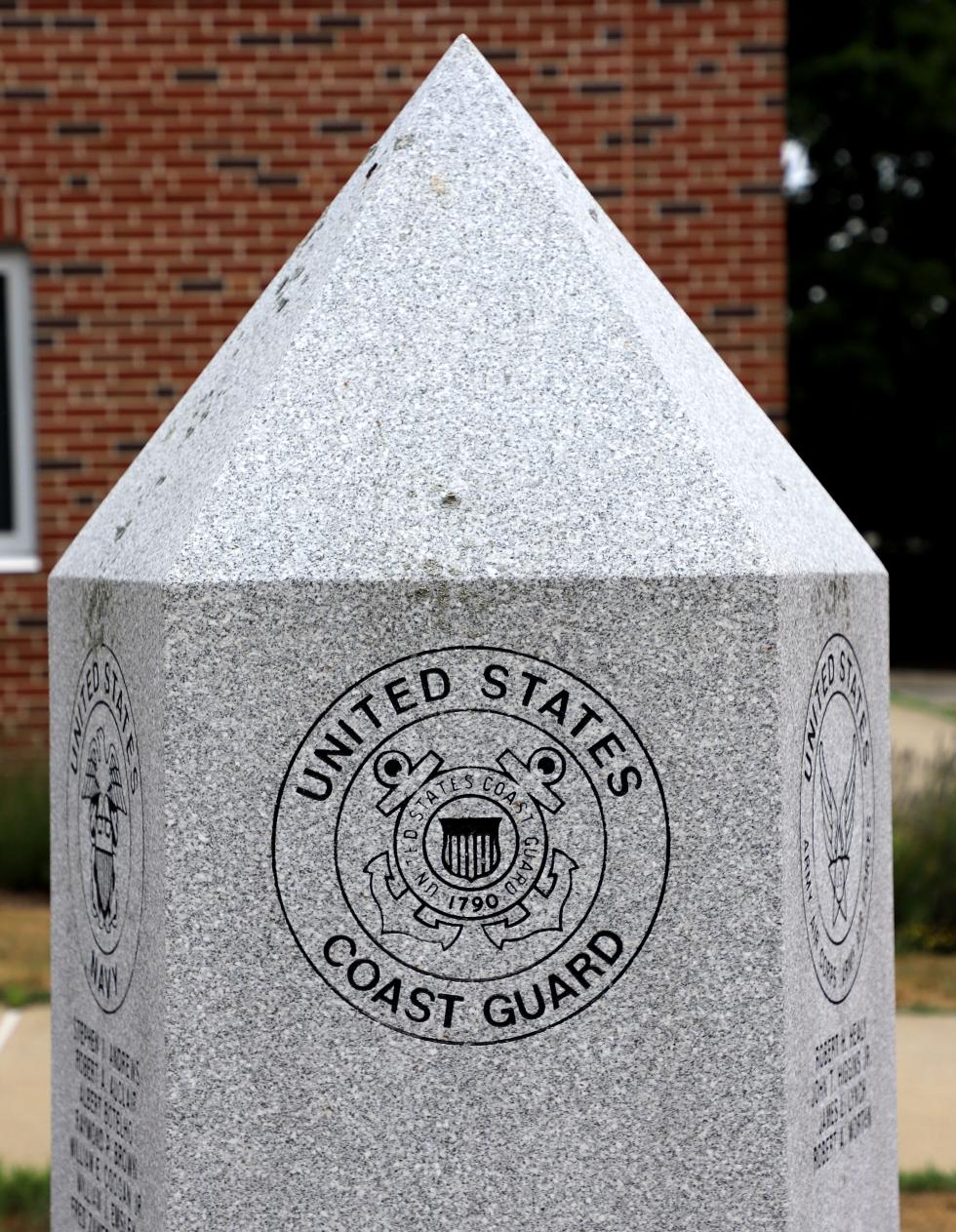 Somerset Massachusetts All Services Memorial - Coast Guard