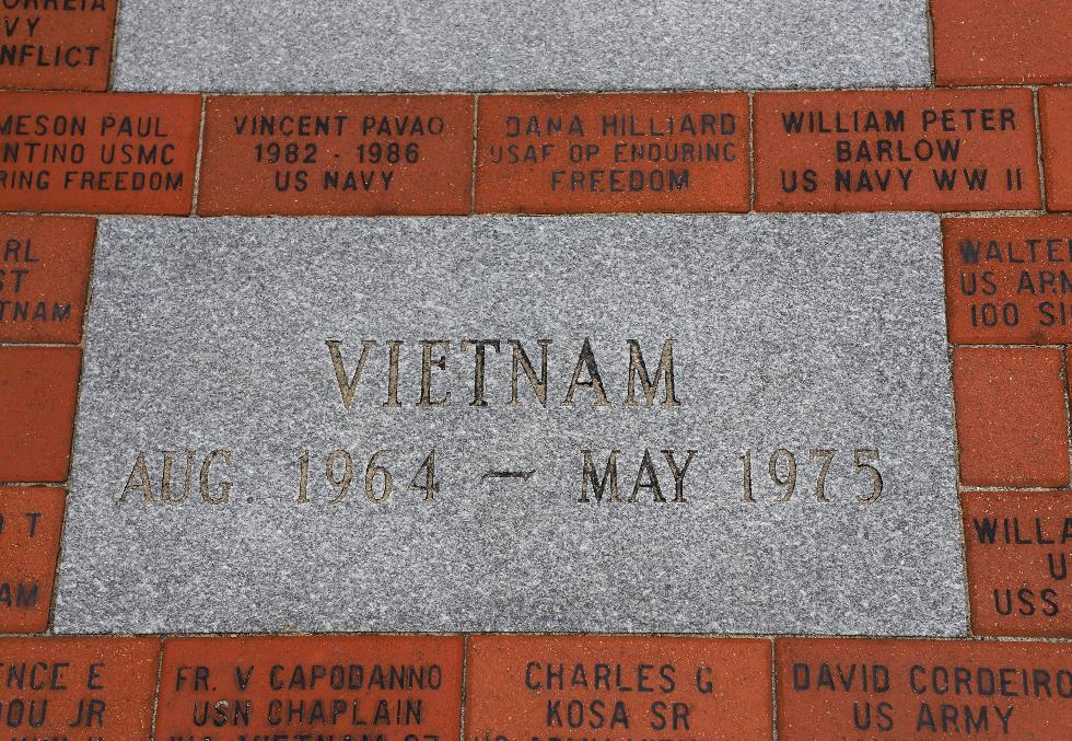 Somerset Massachusetts Veterans Memorial Walkway