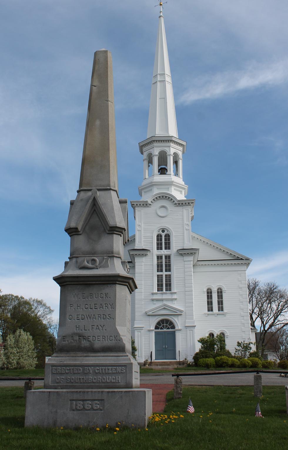 Southborough Massachusetts Civil War Veterans Memorial