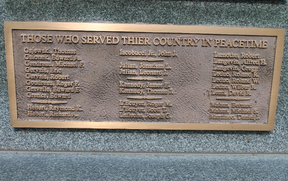 Southbridge Massachusetts Vietnam War Veterans Memorial
