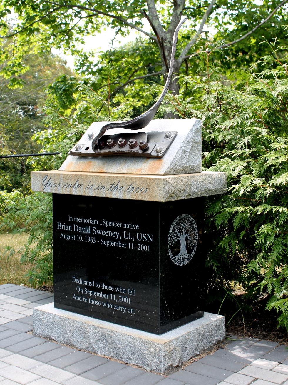 Lt Brian David Sweeney 9-11 Memorial Spencer Mass