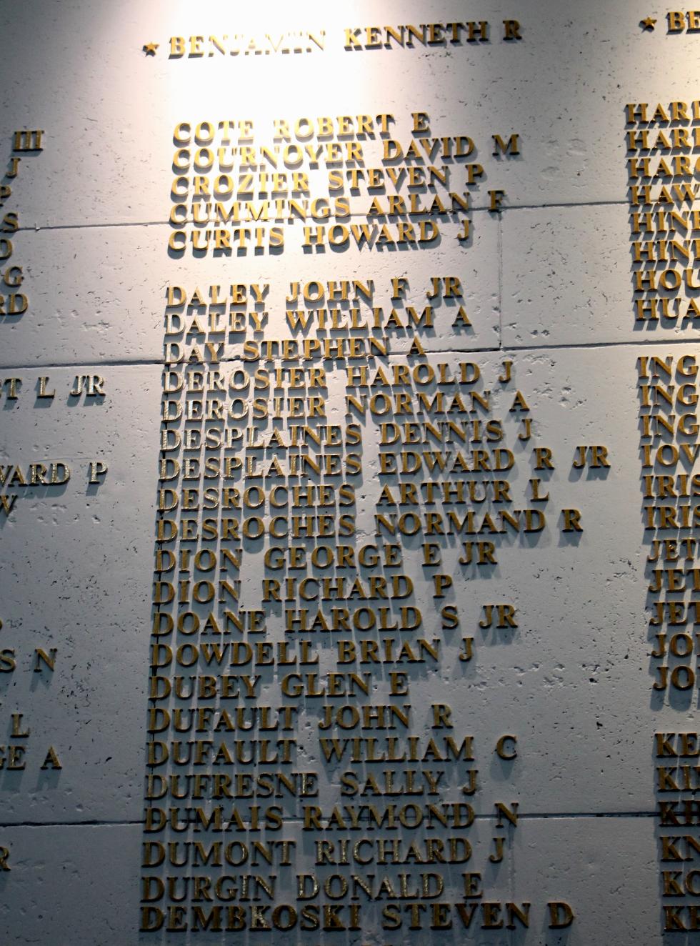 Spencer Masssachusetts Vietnam War Veterans Honor Roll