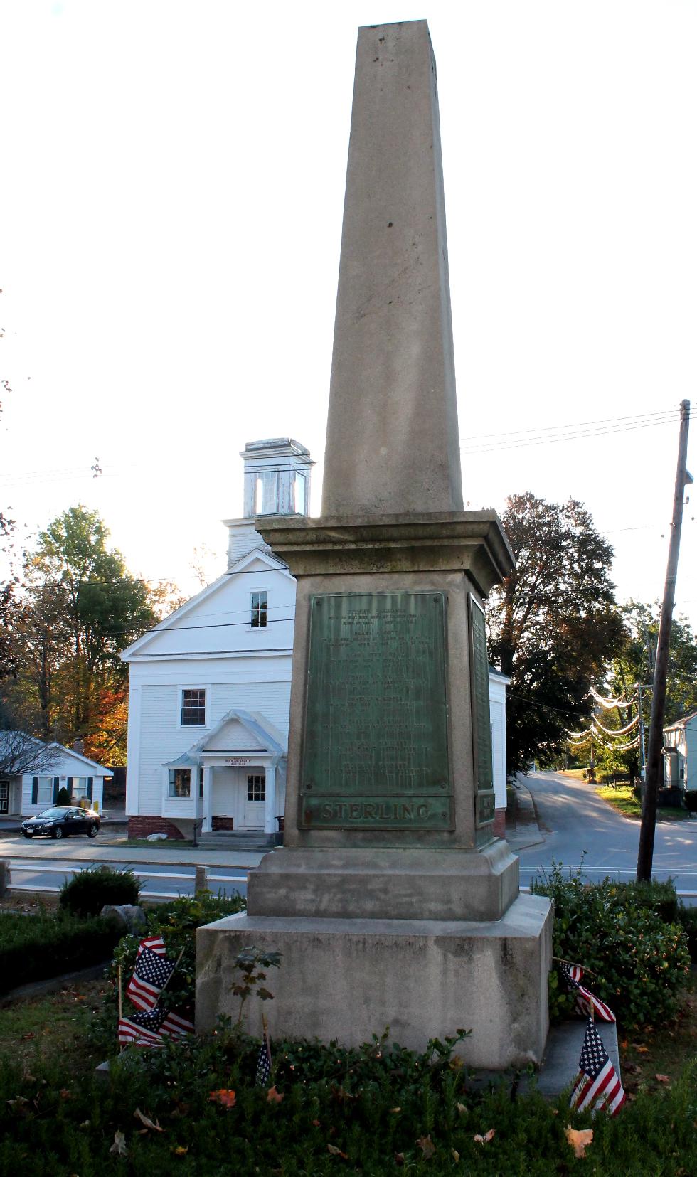 Sterling Massachusetts Civil War Veterans Memorial