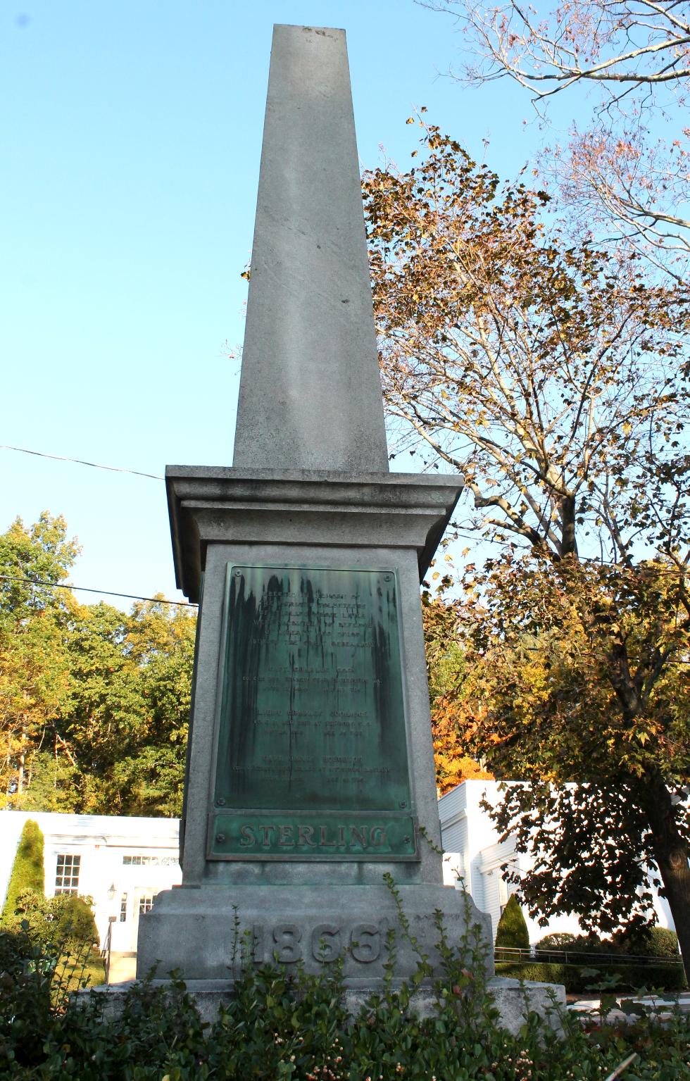 Sterling Massachusetts Civil War Veterans Memorial