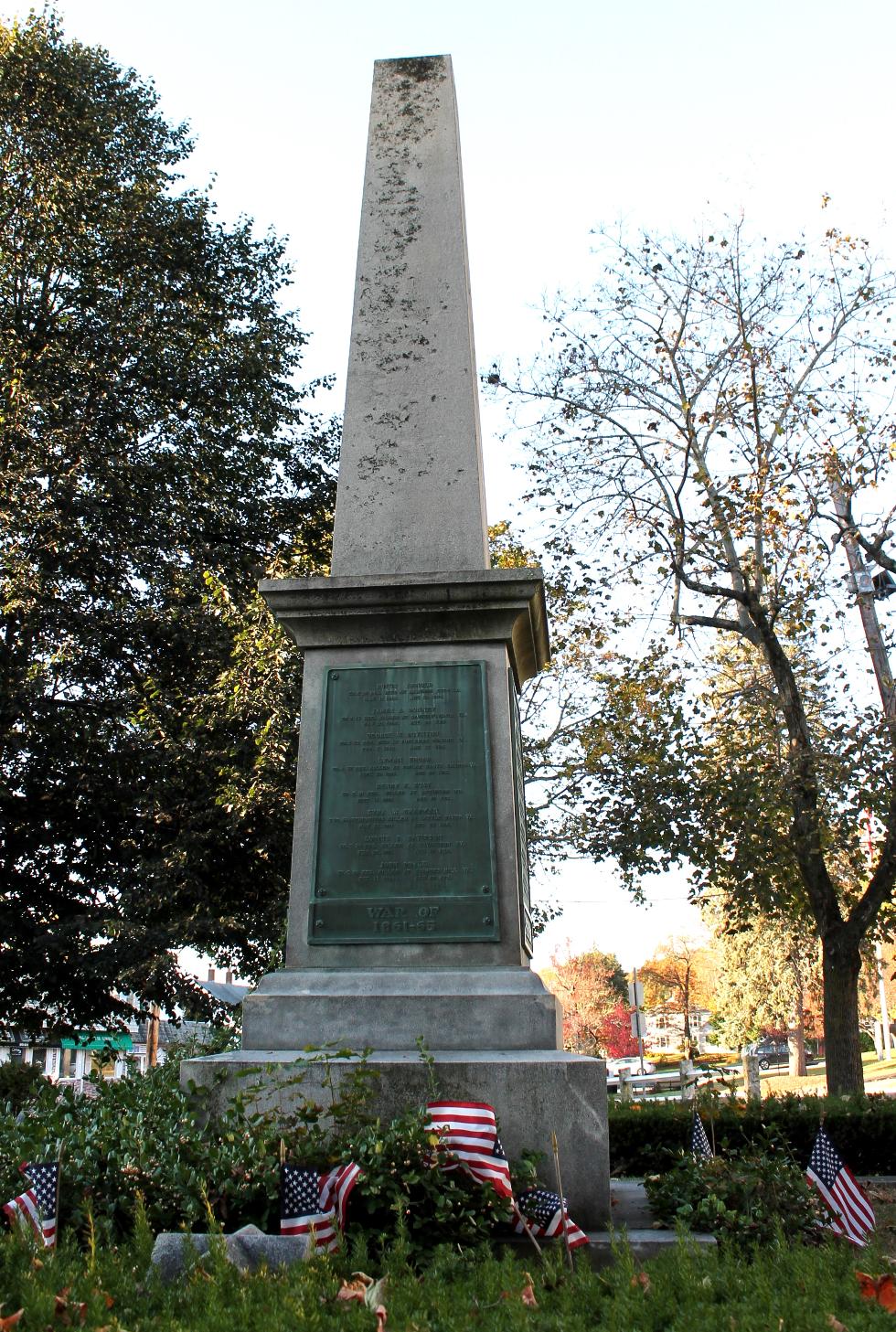 Sterling Massachusetts Civil War Veterans Memorial