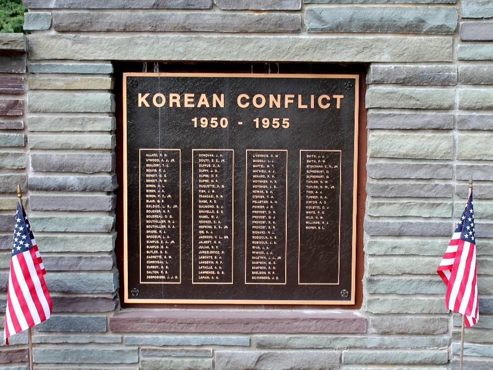 Sturbridge Mass Korean War Veterans Memorial