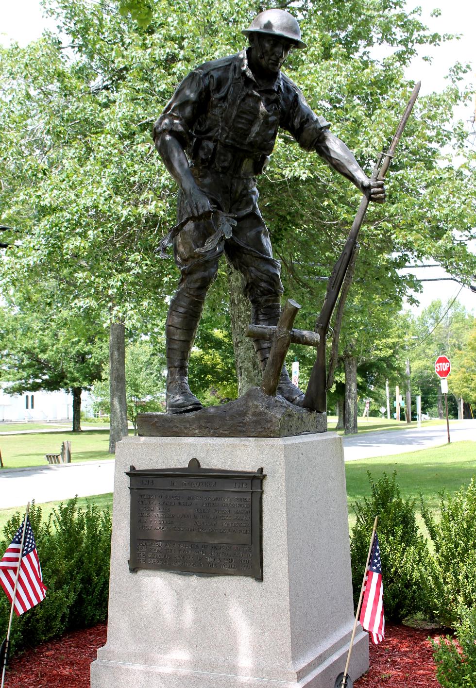 Templeton Massachusetts World War I Veterans Memorial