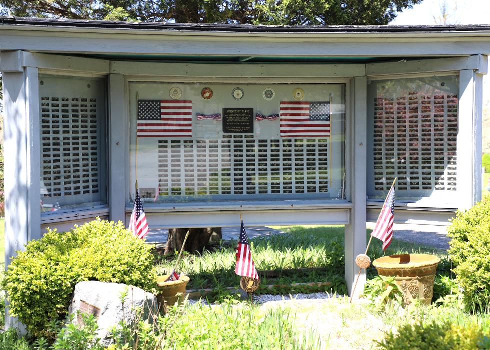 Tisbury Massachusetts Avenue of Flags