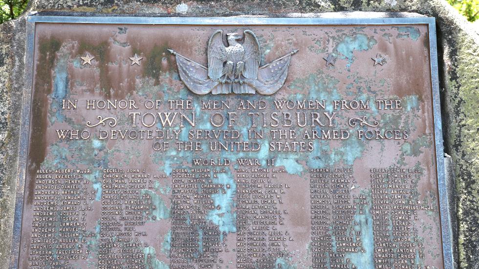 Tisbury Massachusetts Veterans Memorial