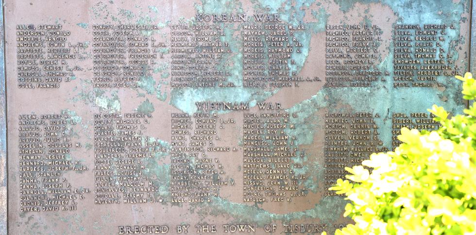 Tisbury Massachusetts Veterans Memorial