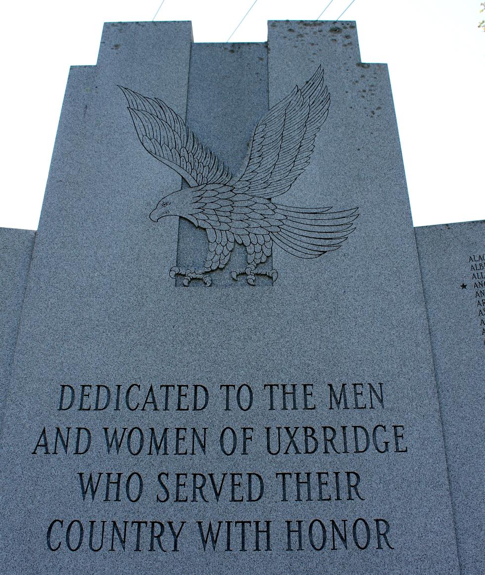 Uxbridge Massachusetts Korean War & Vietnam War Veterans Memorial