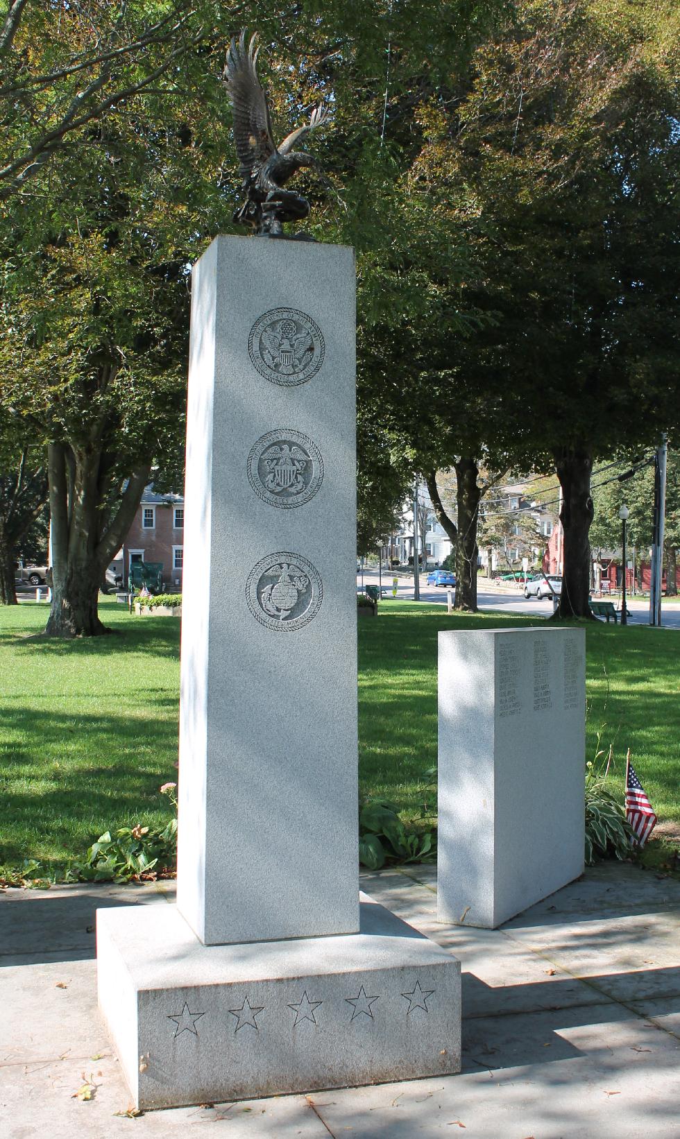 Uxbridge Massachusetts War on Terror Veterans Monument