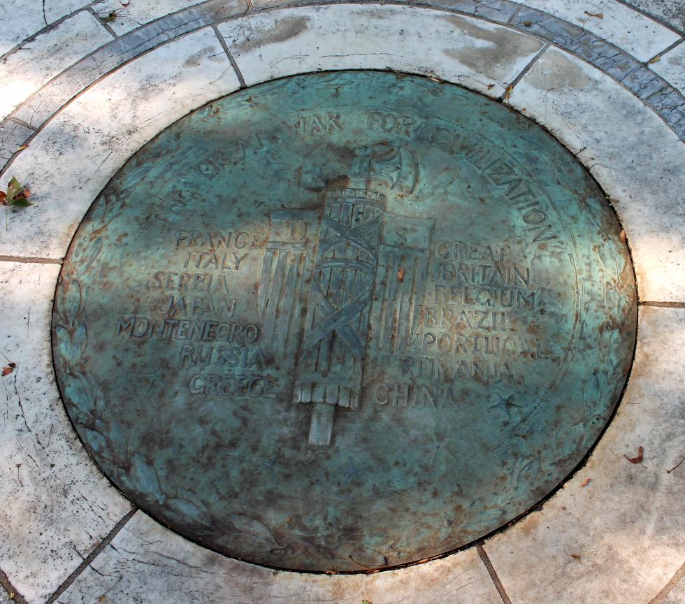 Uxbridge Massachusetts World War I Veterans Monument