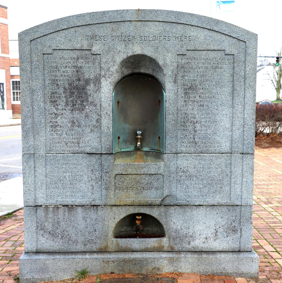 Walpole Massachusetts French & Indian War Veterans Memorial