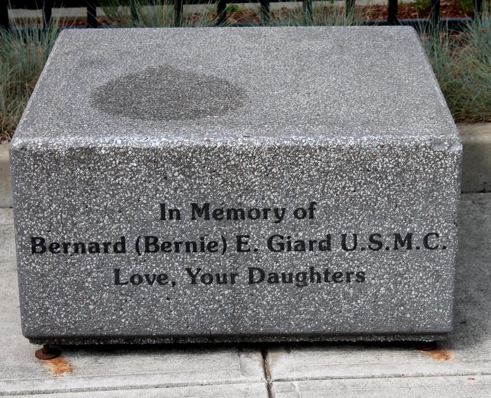 Ware Massachusetts Bernie Giard Memorial Stone