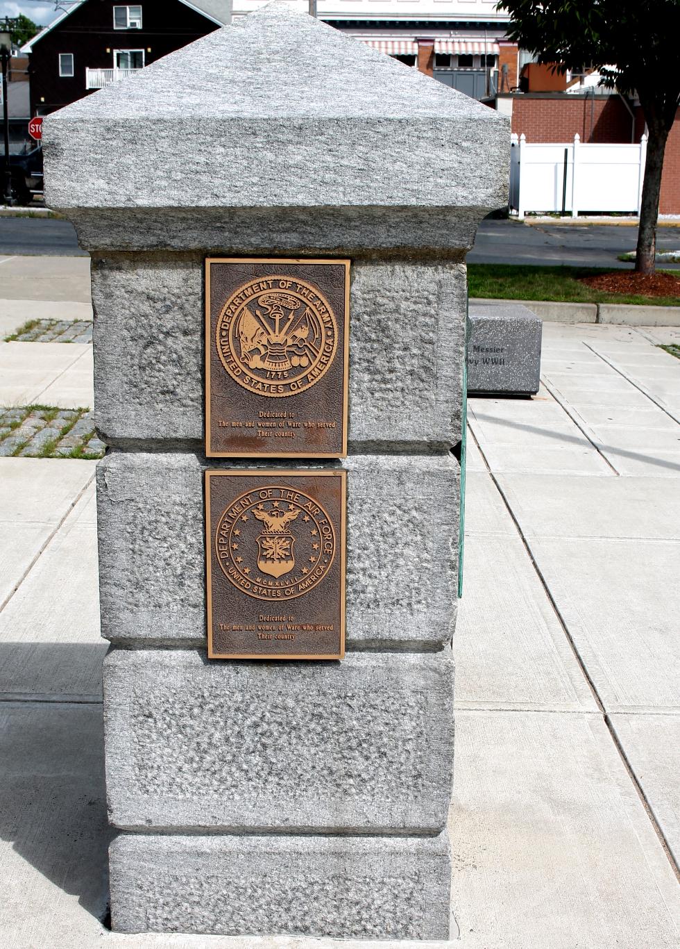 Ware Massachusetts All Services Veterans Memorial