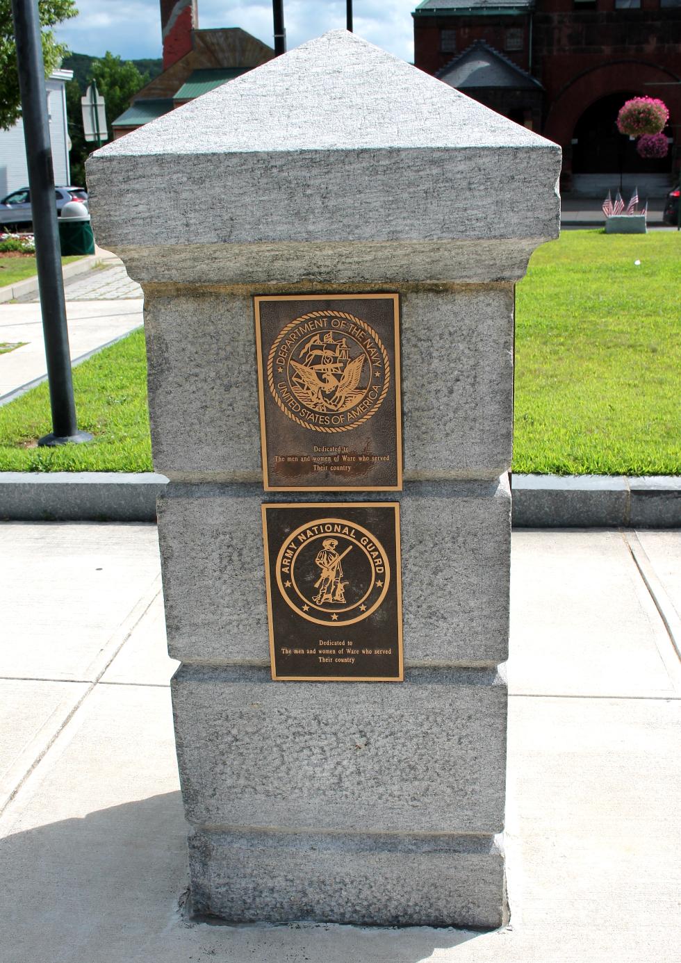 Ware Massachusetts All Services Veterans Memorial