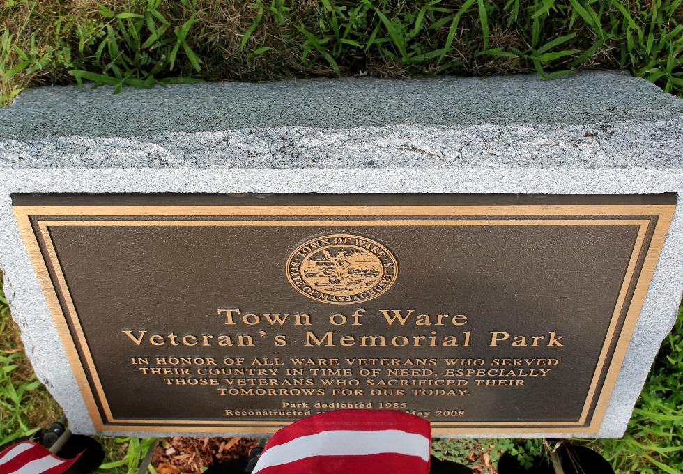 Ware Massachusetts Veterans Park