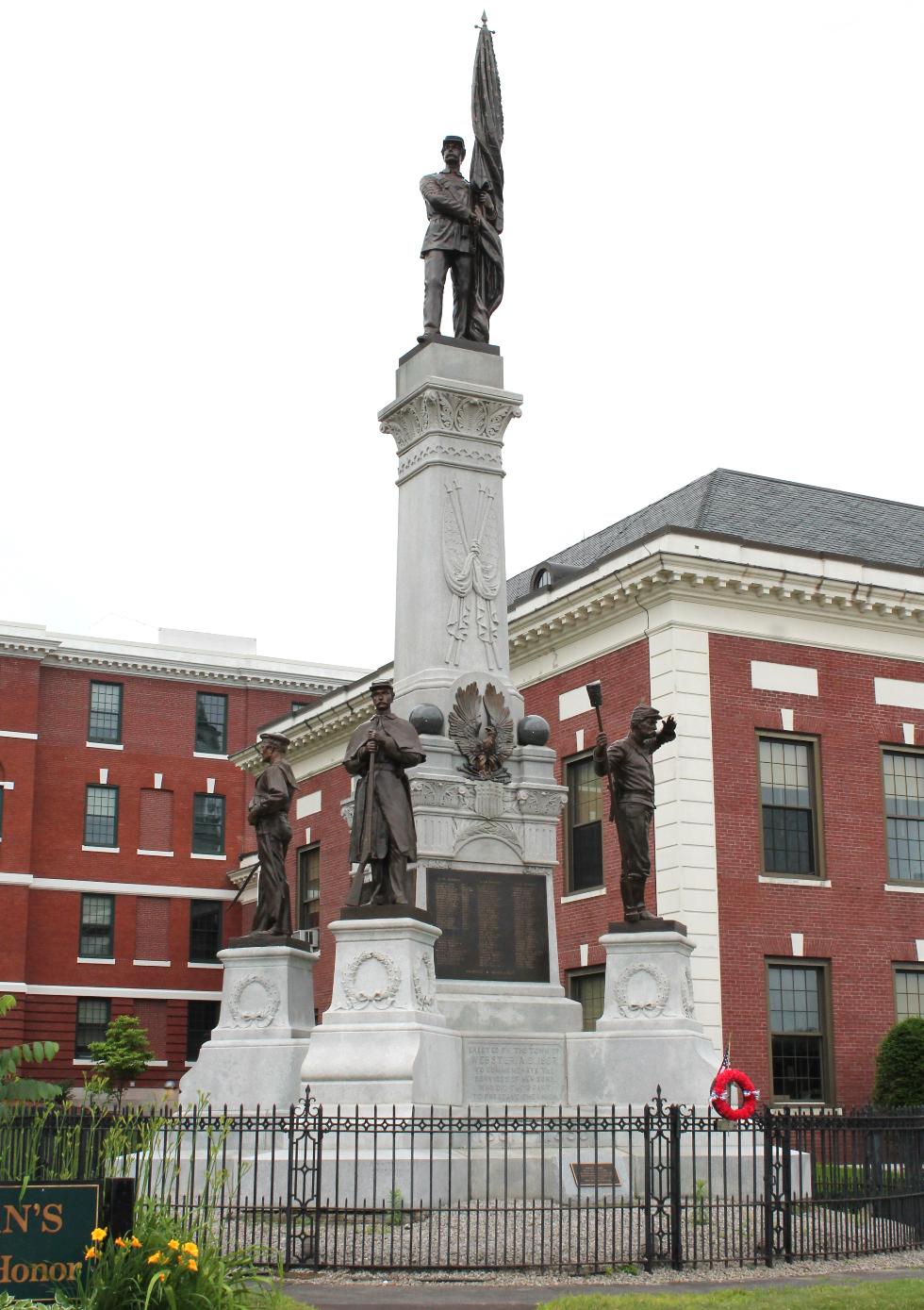 Civil War Monument, Webster Mass