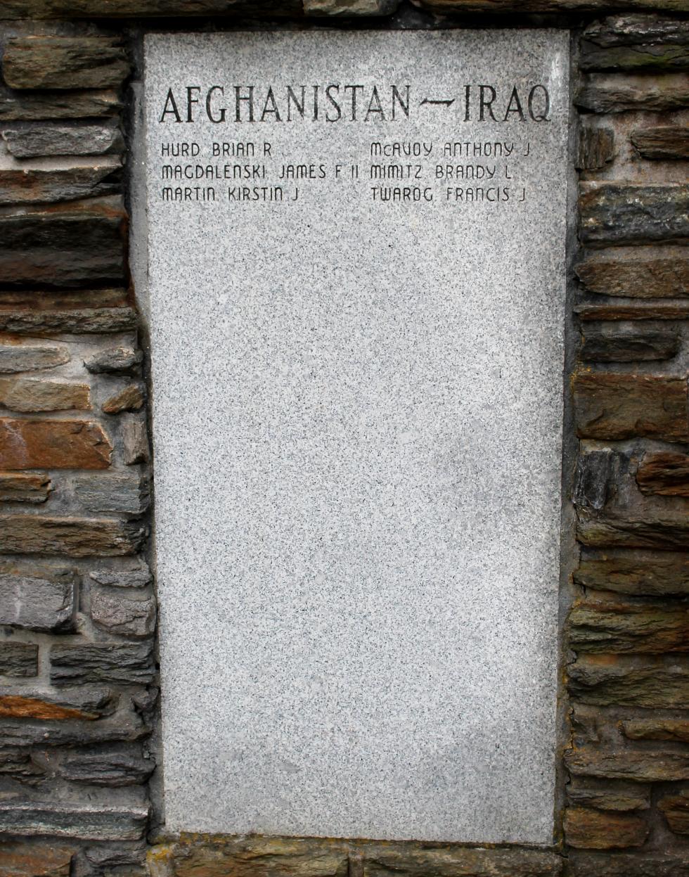 Williamsburg Massachusetts War on Terror Veterans Memorial