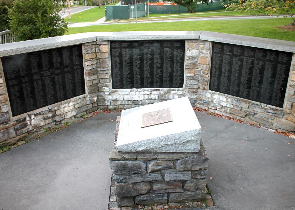 Williamstown Massachusetts Veterans Memorial