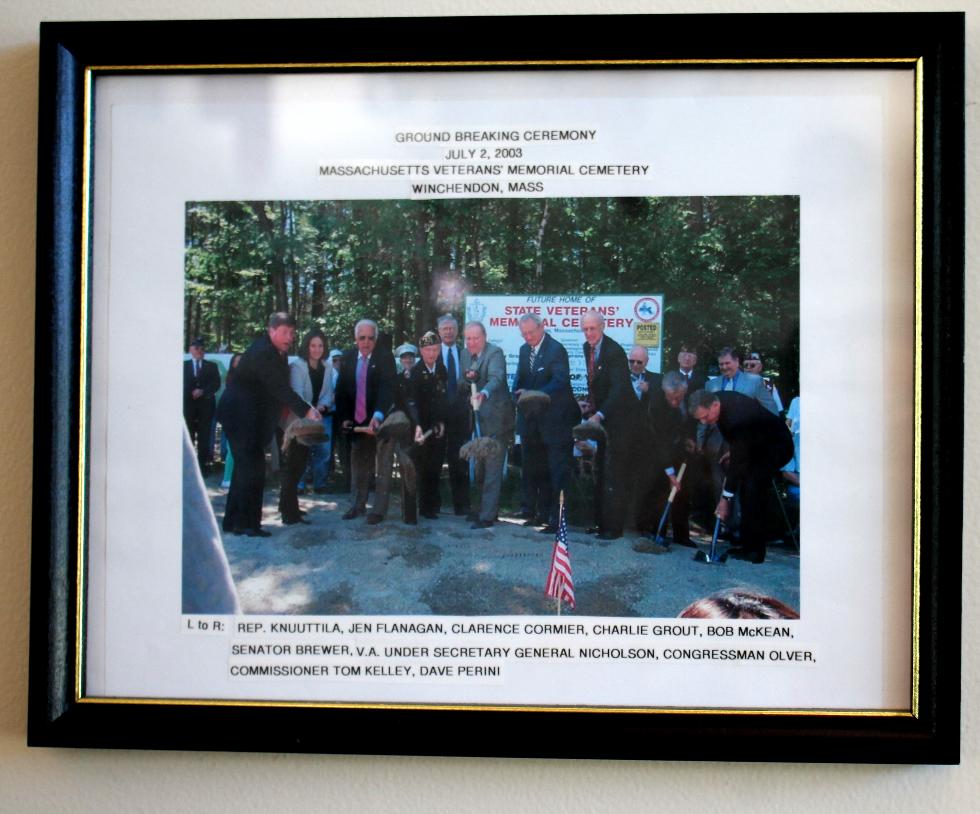 Massachusetts State Veterans Cemeteryu - Winchendon Massachusetts - Breaking Ground