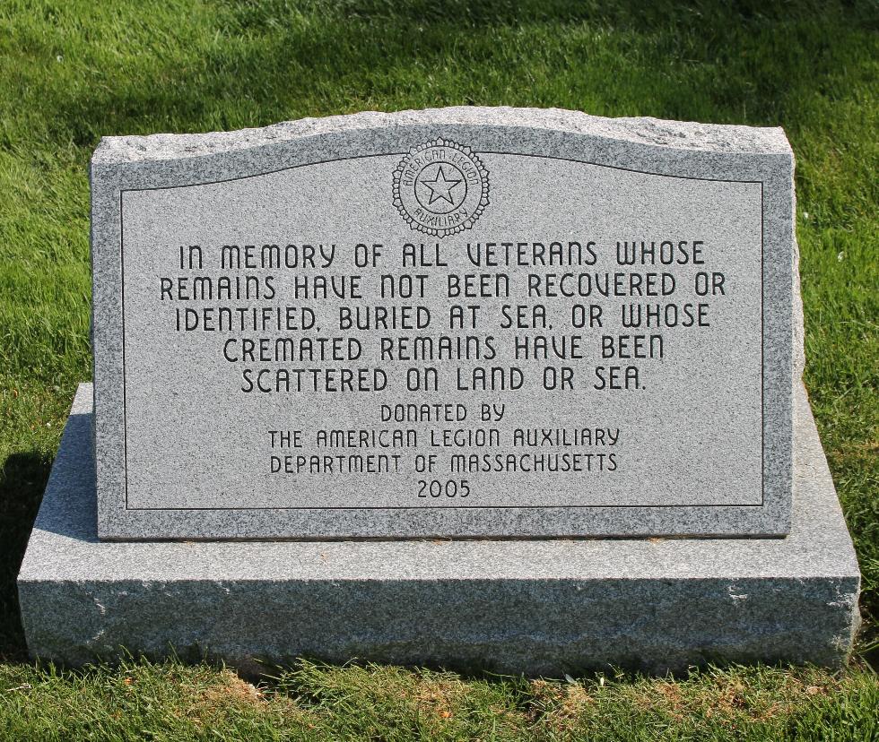 Massachusetts State Veterans Cemetery - Winchendon Mass - Memorial Path - Lost Remains