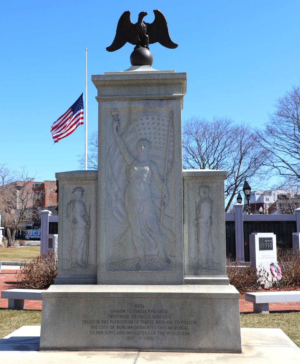 Woburn Massachusetts World War I Memorial