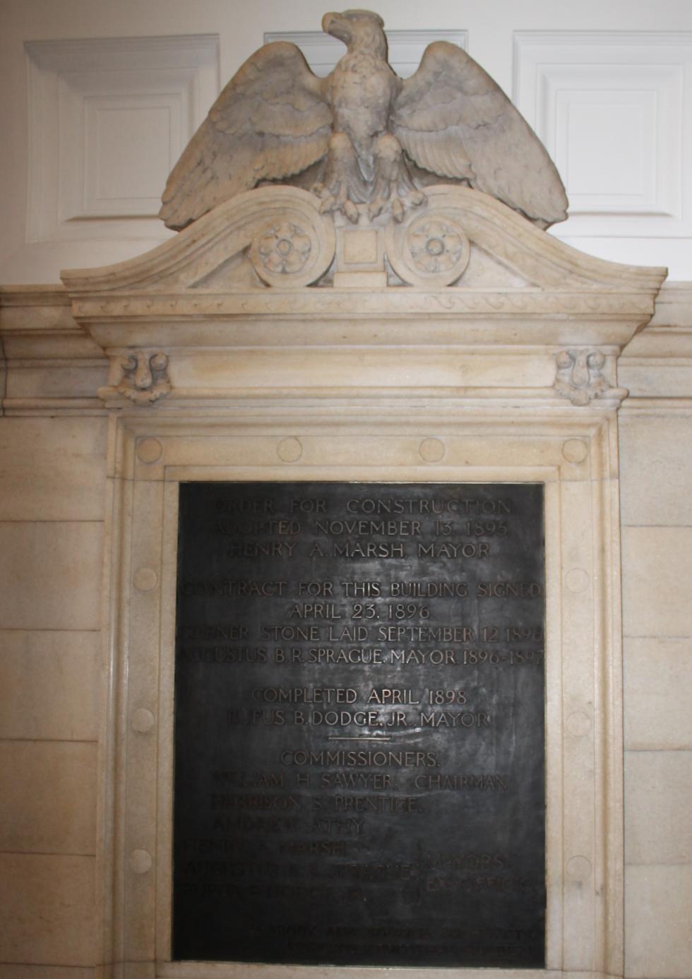 Worcester Massachusetts City Hall Memorial Building